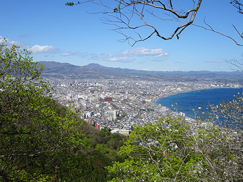 牛の背見晴所からの景色